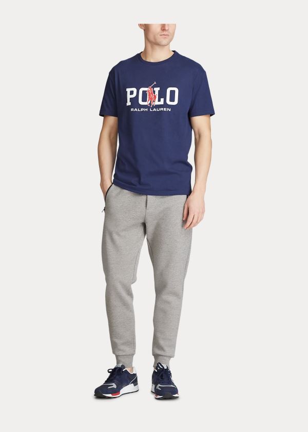 Polo Ralph Lauren Classic Fit Logo T Shirt Herre Danmark (KYQTE1352)